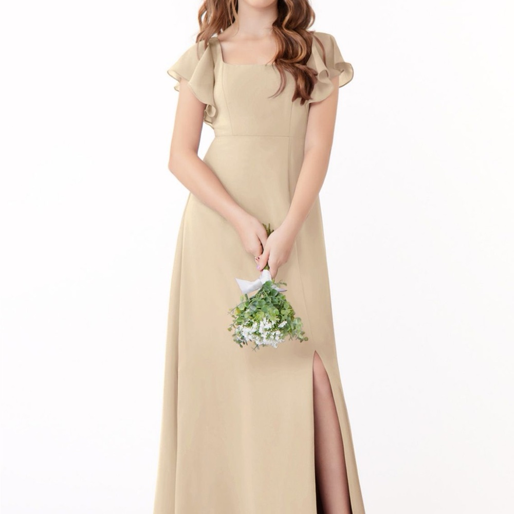 Elegant Champagne Junior Dress